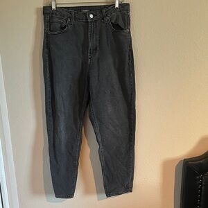 Wild Fable Women's Black Straight Leg Mom Jeans